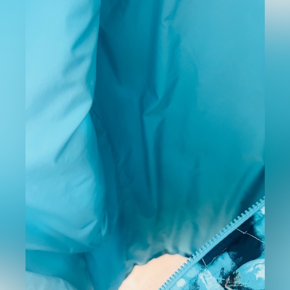 The North Face Womens Garner Triclimate Blue Snowflower Rain Jacket Size XS - Picture 7 of 10